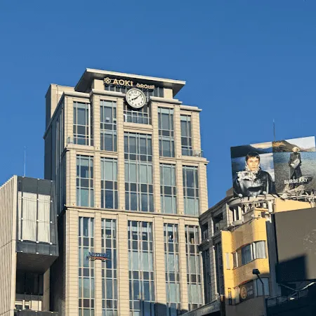 TOKUNAKAクリニック 表参道本院の外観の様子