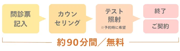 レジーナクリニックカウンセリング90分