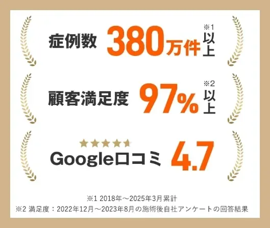 レジーナクリニック実績