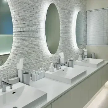 クララビューティクリニック札幌院のジェントルマックスプロによる施術を受けた後のパウダールーム