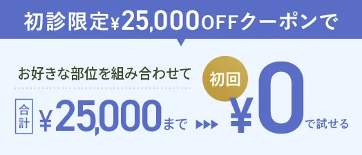 TCBのボトックス25,000円OFFクーポン