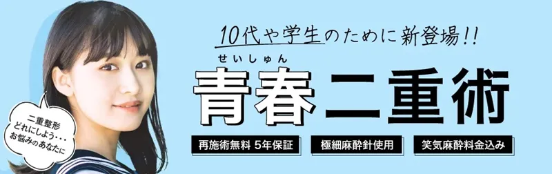TCB二重術のダウンタイムは長い?ほぼゼロって本当?専門家が調査 料金②
