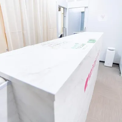 上野皮膚科ゆうスキンクリニックの都度払いの医療脱毛を受ける前の受付