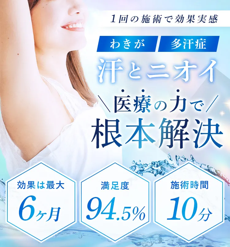 TCBの脇ボトックス