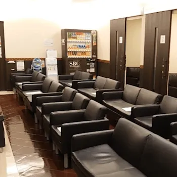 湘南美容クリニック 横浜院のエラボトックスを受ける前の待合室