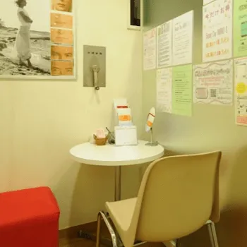 城本クリニック 横浜院のエラボトックスを受ける前の待合室