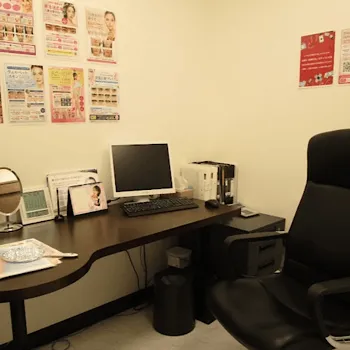 品川美容外科 横浜院のエラボトックスを受ける前の診察室