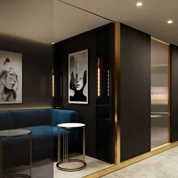 横浜TAクリニックのエラボトックスを受ける前の待合室