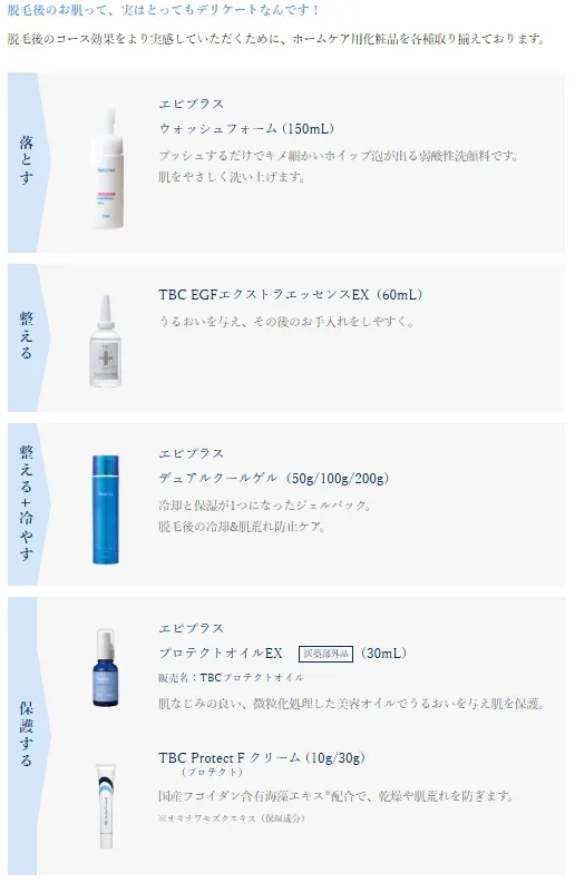 札幌のおすすめ脱毛サロン　エステティックTBCのLP画像