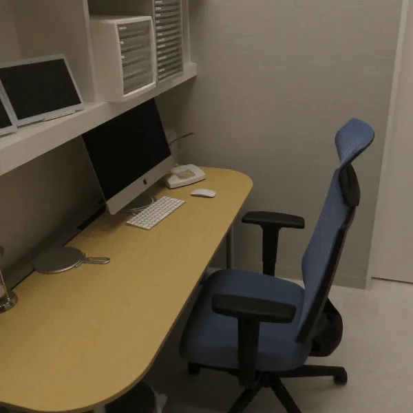 有明みんなクリニック 有明ガーデン院 皮膚科の都度払いの医療脱毛を受ける前の診察室