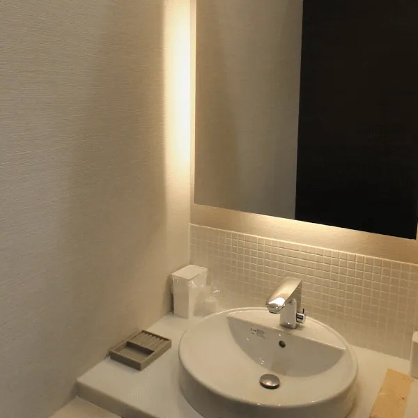 有明みんなクリニック 有明ガーデン院 皮膚科の都度払いの医療脱毛を受けた後のパウダールーム