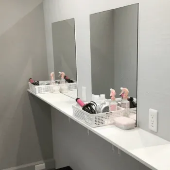 フレイアクリニック 芦屋付近1院の都度払いの医療脱毛を受けた後のパウダールーム