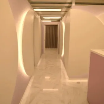 UBCLINIC銀座のジェントルマックスプロによる施術を受ける医院の院内の様子