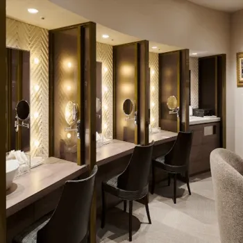 東京銀座メディカルクリニックのジェントルマックスプロによる施術を受けた後のパウダールーム