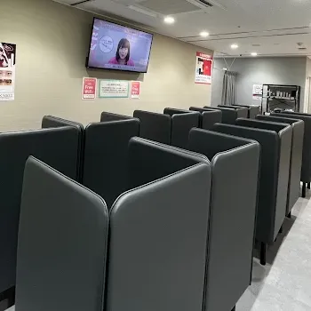 湘南美容クリニック 銀座3院の二重整形を受ける前の待合室