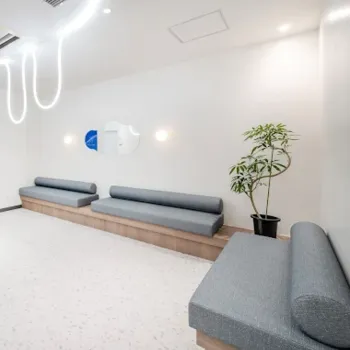 ペガサスクリニックの二重整形を受ける前の待合室