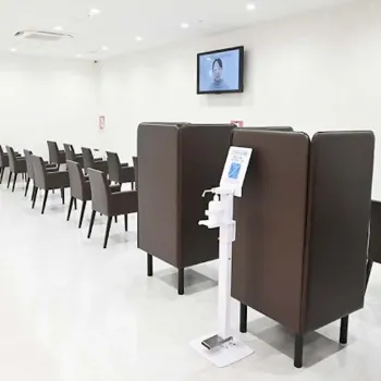 湘南美容クリニック 浜松院の二重整形を受ける前の待合室