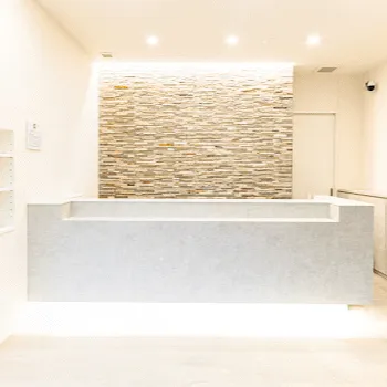 水上形成外科 美容クリニック のジェントルマックスプロによる施術を受ける前の受付