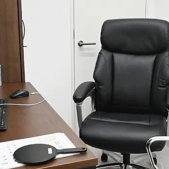 湘南美容クリニック 浜松院のジェントルマックスプロによる施術を受ける前の診察室
