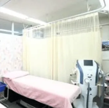 飯田橋クリニックの都度払いの医療脱毛を受ける施術室