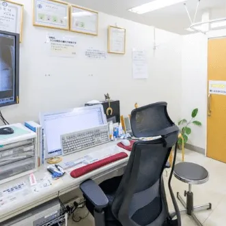 飯田橋中村クリニックの都度払いの医療脱毛を受ける前の診察室