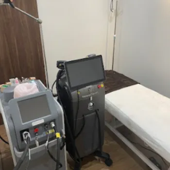 EIGHT CLINICのジェントルマックスプロによる施術を受ける施術室