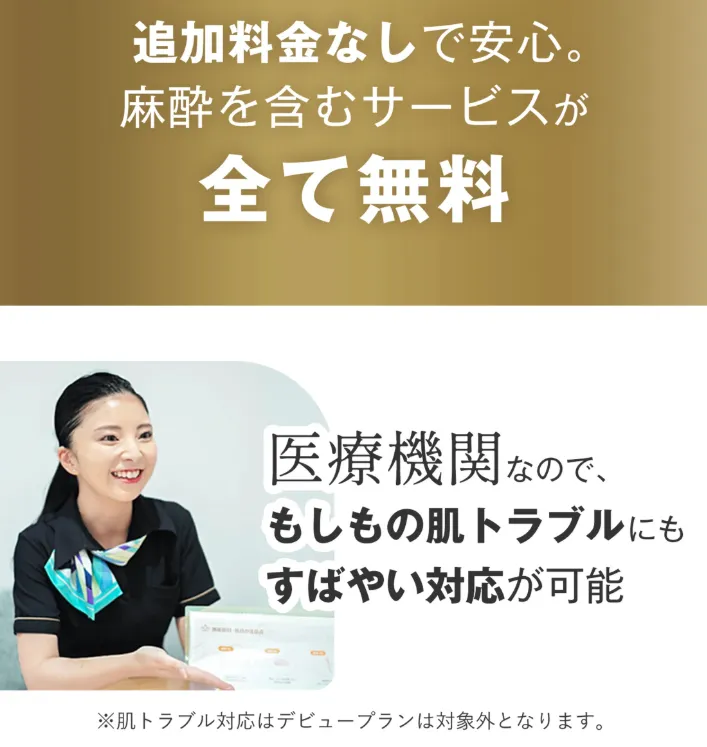 レジーナ安心の医療脱毛