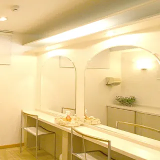 神戸山手クリニックのほくろ除去を受けた後のパウダールーム