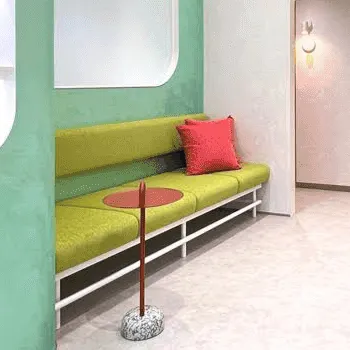 フレイアクリニック 高円寺付近1院の都度払いの医療脱毛を受ける前の待合室