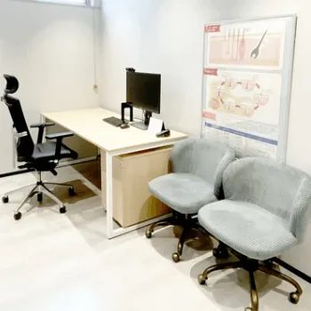 フレイアクリニック 日暮里付近1院の都度払いの医療脱毛を受ける前の診察室