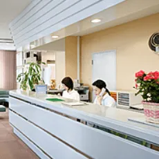 OZUMIクリニックの二重整形を受ける前の受付