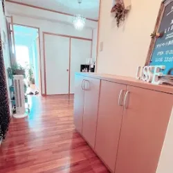 Lisseのサロン脱毛を受ける店舗の入り口の様子