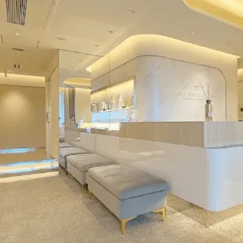 オジスキンクリニックのジェントルマックスプロによる施術を受ける前の待合室