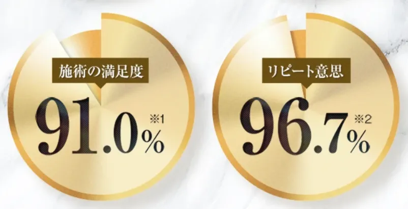 TCBの施術満足度・リピート意向