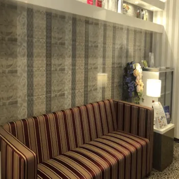 大美会クリニック 心斎橋本院のジェントルマックスプロによる施術を受ける前の待合室