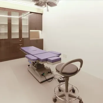 y’s clinicの二重整形を受ける施術室