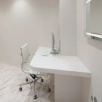 ゆうきクリニック 心斎橋院のジェントルマックスプロによる施術を受ける前の診察室