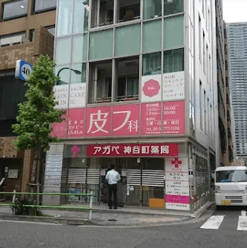 神谷町スキンケアクリニックの都度払いの医療脱毛を受ける医院の外観