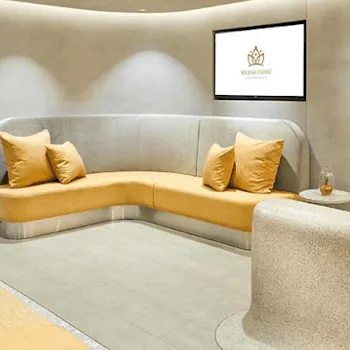 レジーナクリニック 豊洲付近1院の都度払いの医療脱毛を受ける前の待合室