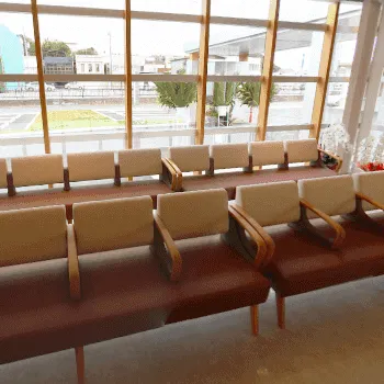 鬼沢ファミリークリニックの都度払いの医療脱毛を受ける前の待合室