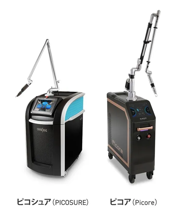 横浜で安いピコレーザーがおすすめのクリニック　使用する機器