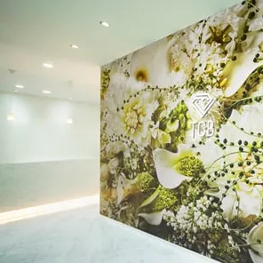 TCB東京中央美容外科 千代田区2院の入口すぐの様子