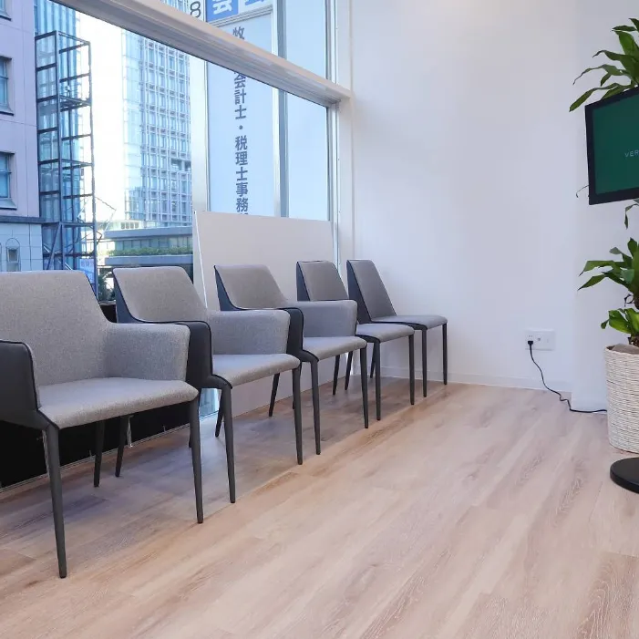 VERDE CLINIC お茶の水の医療脱毛を受ける前の待合室