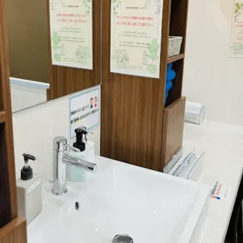 よつば会クリニック 兵庫県1院の都度払いの医療脱毛を受けた後のパウダールーム