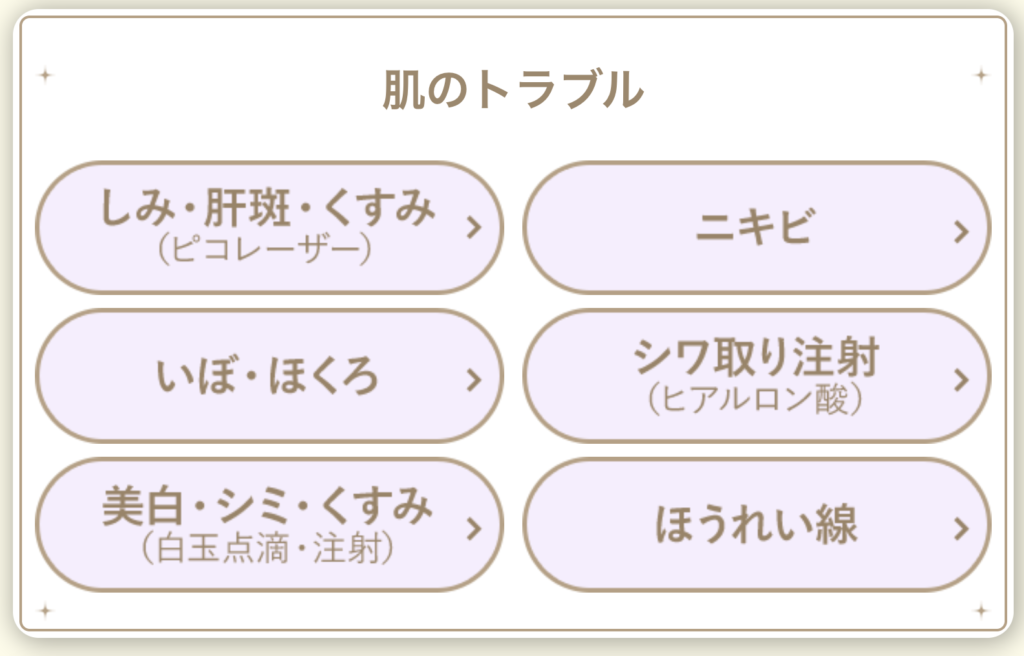 肌のトラプル