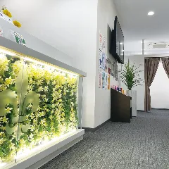 神戸ゆりクリニックの脂肪溶解注射を受ける前の受付の様子