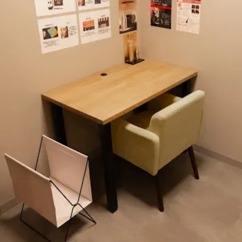 きれいクリニックの脂肪溶解注射を受ける前のカウンセリングルーム