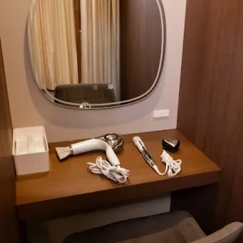 きれいクリニックの脂肪溶解注射を受けた後のパウダールーム