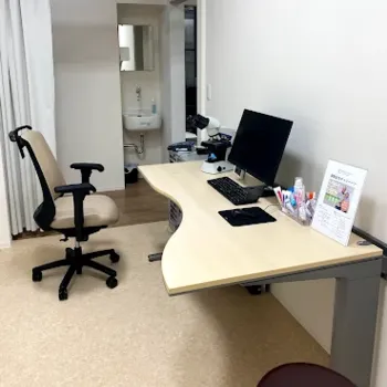 くみこクリニックの脂肪溶解注射を受ける前の診察室