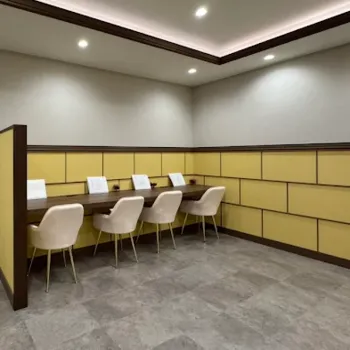 ルラ美容クリニック 京都院の脂肪溶解注射を受ける前の待合室